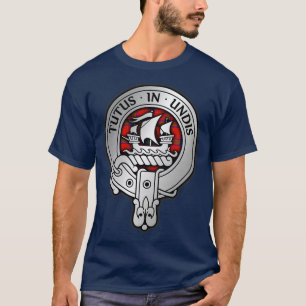 Camiseta Clan Wood Crest Tartan 1