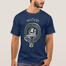 Camiseta Clan Wood Crest & Tartan T-Shirt