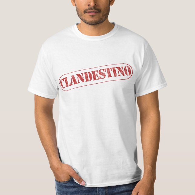 CAMISETA CLANDESTINO (Frente)