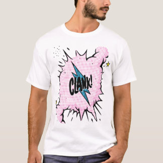 Camiseta "Clank!" T do Onomatopoeia