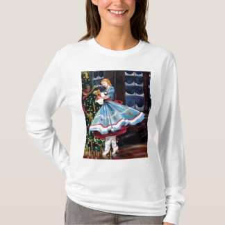 Camiseta Clara e seu t-shirt Longo-Sleeved Nutcracker