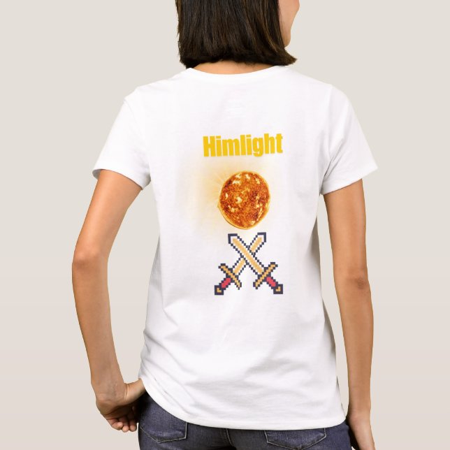 Camiseta clara OG HimMala leve (Verso)