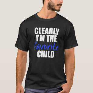 Camiseta Claramente sou a Mães de Pai-filho favorita