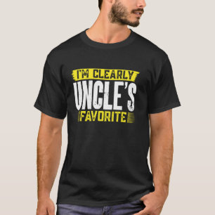 Camiseta Claramente Sou o Sobrinho Engraçado Favorito do Ti