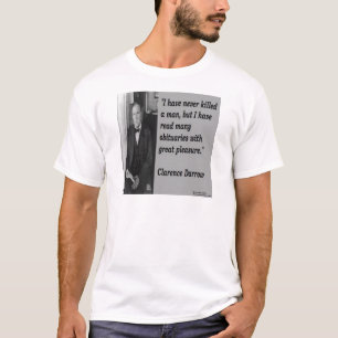 Camiseta Clarence Darrow & Obituary Cote