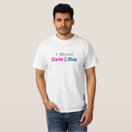 Camiseta Claret e Blue Futebol Fan