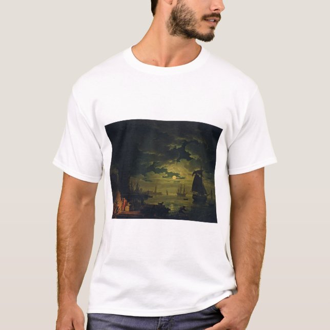 Camiseta Claridade da Lua sobre Palermo Arte de Alta Fideli (Frente)