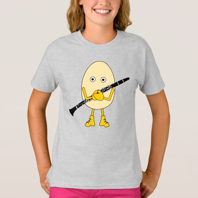 Camiseta Clarinet Egghead T-Shirt (Frente)