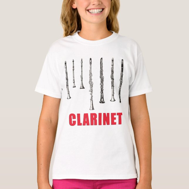 Camiseta Clarinet Lineup (Frente)