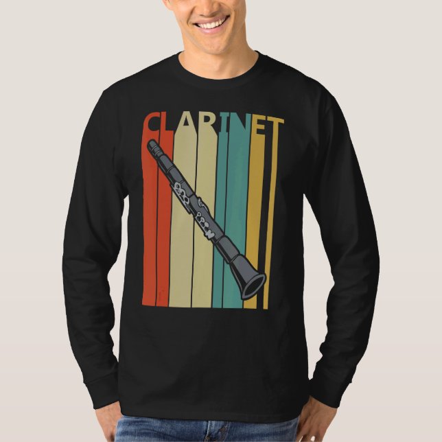 Camiseta Clarinet Music (Frente)