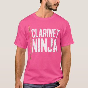 Camiseta Clarinet Ninja Clarinete e Orquestra Clarinete