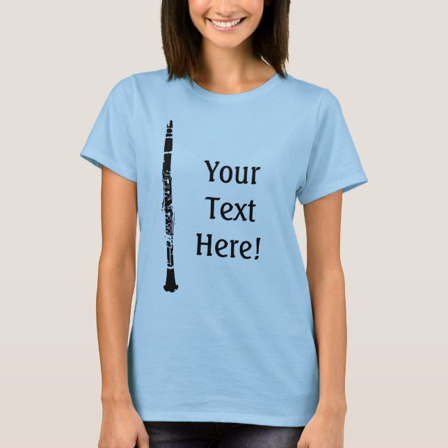 Camiseta Clarinet Personalizado (Frente)
