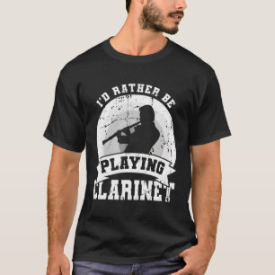 Camiseta Clarinet Piada Clarinet Player