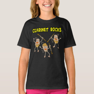 Camiseta Clarinet Rocks
