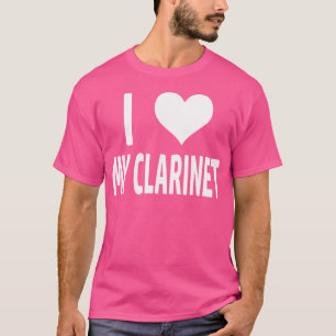 Camiseta Clarinete Música de Sopros Músico Banda Marcial Or