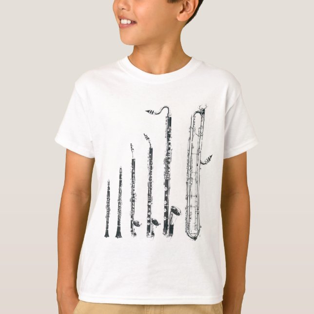 Camiseta clarinetes (Frente)
