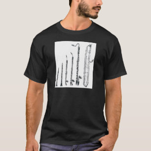Camiseta clarinetes