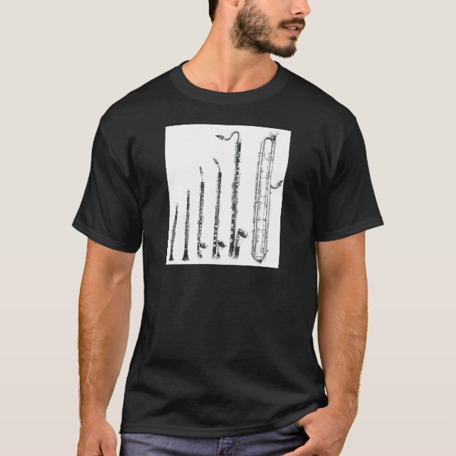 Camiseta clarinetes (Frente)