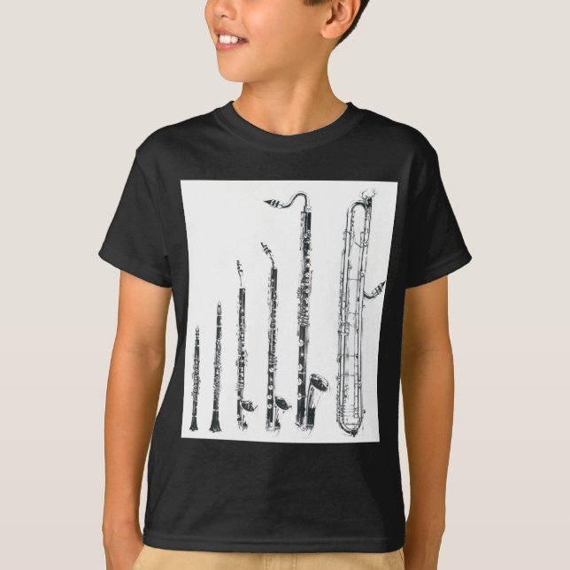 Camiseta clarinetes (Frente)