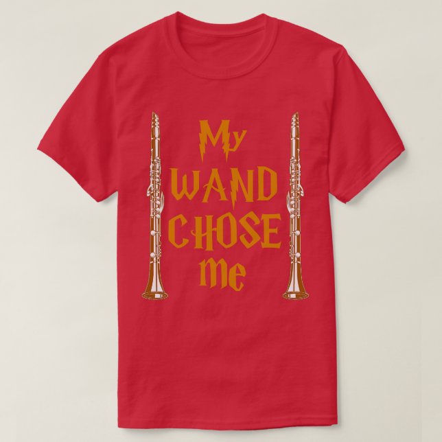 Camiseta Clarinetista Funny Clarinet (Frente do Design)