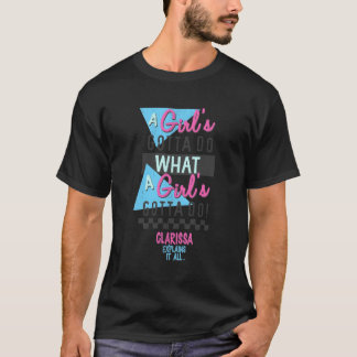 Camiseta Clarissa Explica Tudo O Que Uma Pessoa Precisa Faz