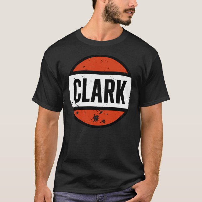 Camiseta Clark Oil Retro  Classic T-Shirt (Frente)