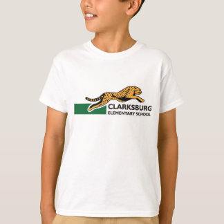 Camiseta Clarksburg caçoa o t-shirt do tamanho