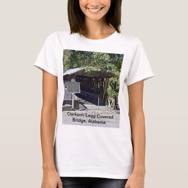 Camiseta Clarkson Covered Bridge Alabama (Frente)