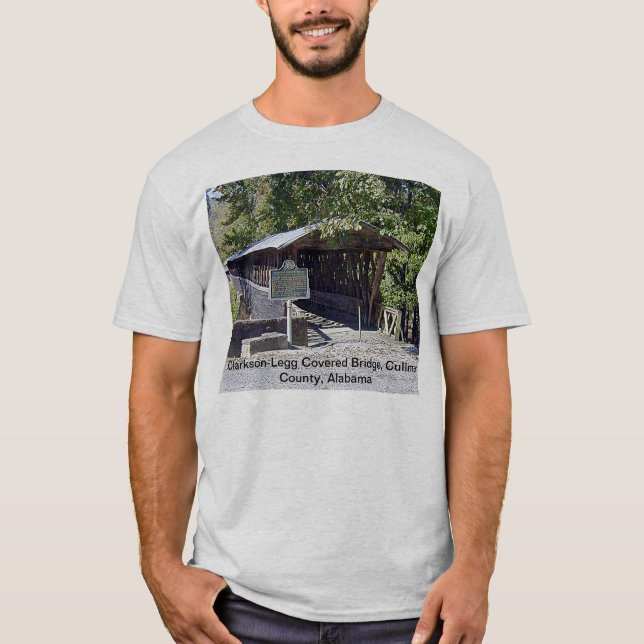 Camiseta Clarkson Covered Bridge Alabama (Frente)