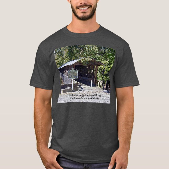 Camiseta Clarkson Covered Bridge Alabama (Frente)
