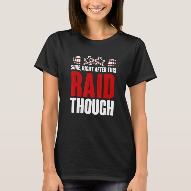 Camiseta Claro, depois de Raid, jogando no game (Frente)