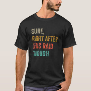 Camiseta Claro Logo Após Este Raid  Para Jogadores