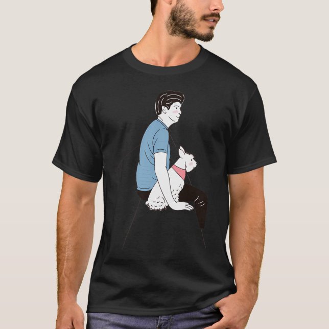 Camiseta Claro que eu pesco humor de fim de semana (Frente)