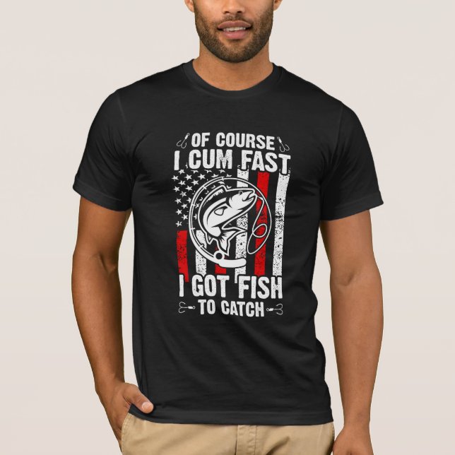 Camiseta Claro Que Tenho Peixe Para Capturar. (Frente)