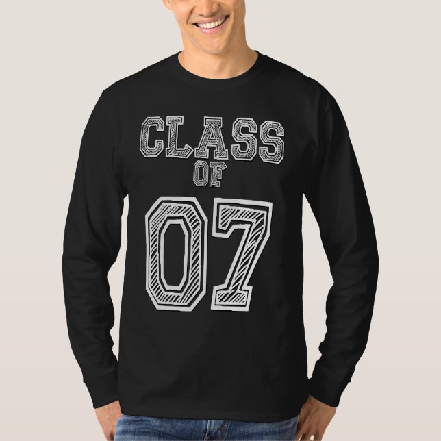 Camiseta Class of 07  for Class of 2007 Reunion (Frente)