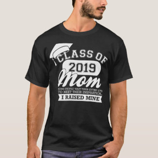 Camiseta Class of 2019 Proud Mom Graduate Funny Graduation