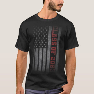 Camiseta Class of 2023 Patriotic Distressed American Flag G