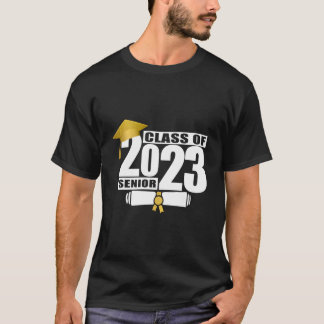 Camiseta Class Of 2023 Senior Certificate Diploma Graduatio
