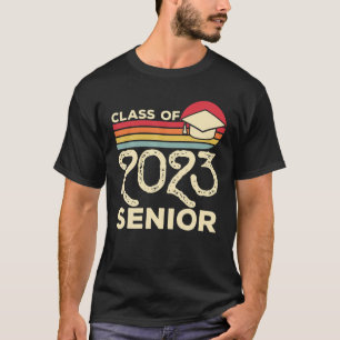 Camiseta Class Of 2023 Senior Vintage Graduation Boys Girls