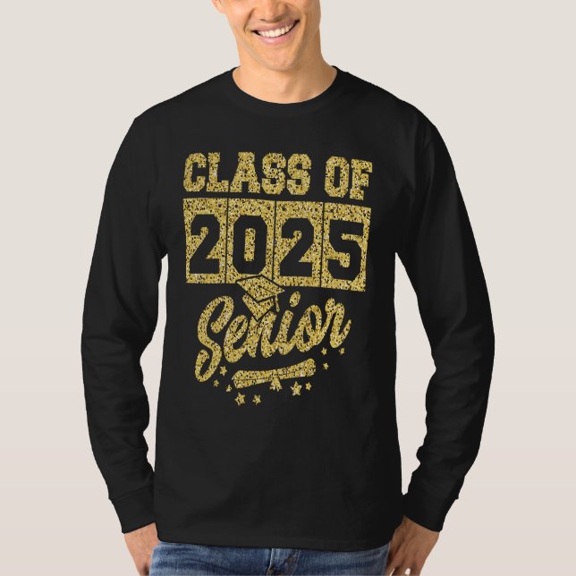 Camiseta Class of 2025 Senior Graduation Seniors 2025 Gradu (Frente)