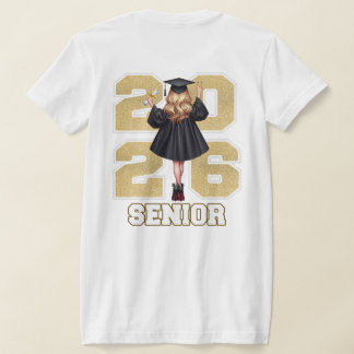 Camiseta Class of 2026 Graduation Shirt