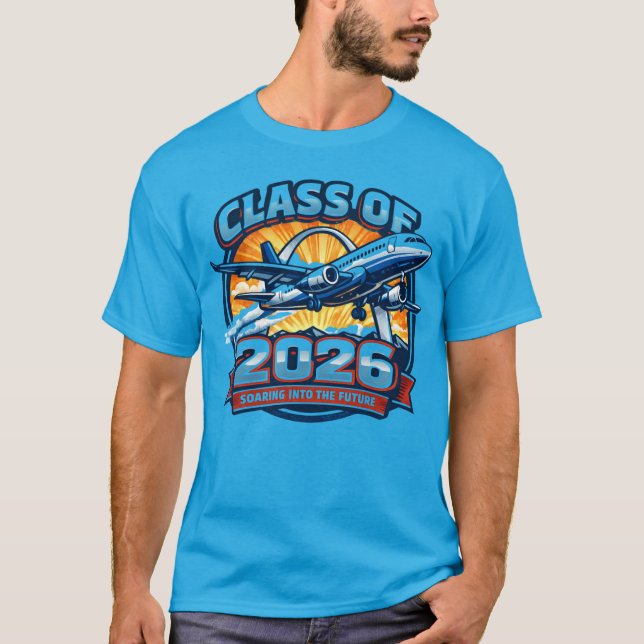 Camiseta Class of 2026 - Soaring into the Future (Frente)