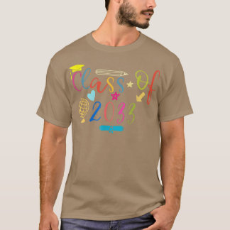 Camiseta Class Of 2033 Grow With Me Graduation First Day Of