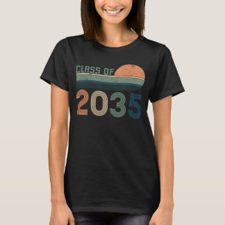 Camiseta Class Of 2035 Grow with Me Nursery Graduate Gradua