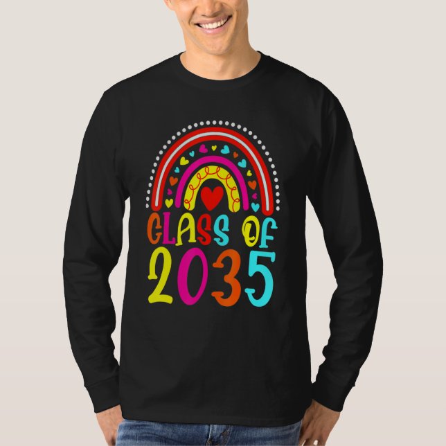 Camiseta Class Of 2035  Kindergarten Graduate Kinder Gradua (Frente)
