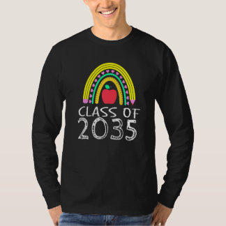 Camiseta Class of 2035 Kindergarten Through High School