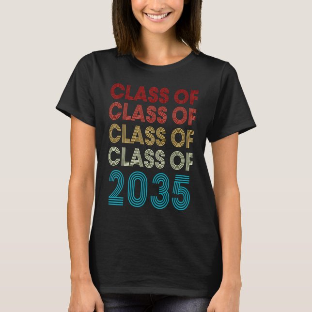 Camiseta class of 2035 with me (Frente)
