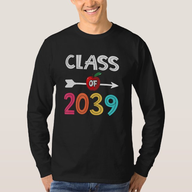 Camiseta Class Of 2039  Pre K Graduate Preschool Graduation (Frente)