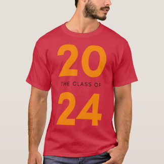 Camiseta Classe 2024 Design de Tipografia Simples 2024 para