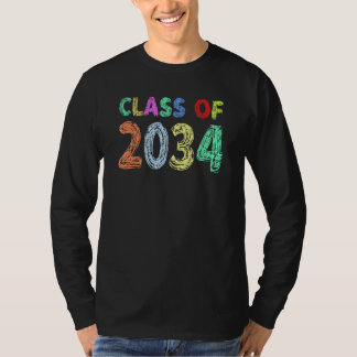 Camiseta Classe 2034 1rua Dia De 1rua Cresceu Comigo Bo